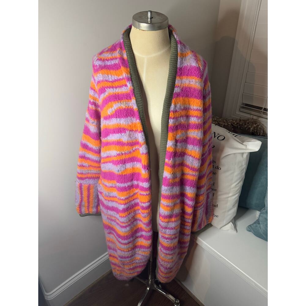 Free People Women's Tiger Knit Duster Cardigan